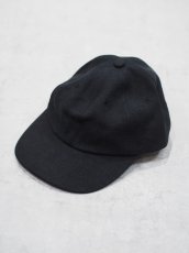 画像1: YOKO SAKAMOTO / GIFT SHOP CAP / MAX HIGH COUNT HEMP / BLACK (1)