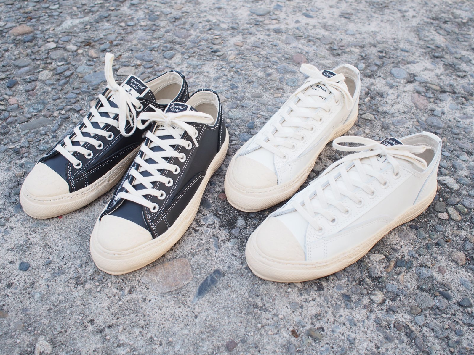 General Scale. レザースニーカー入荷しています