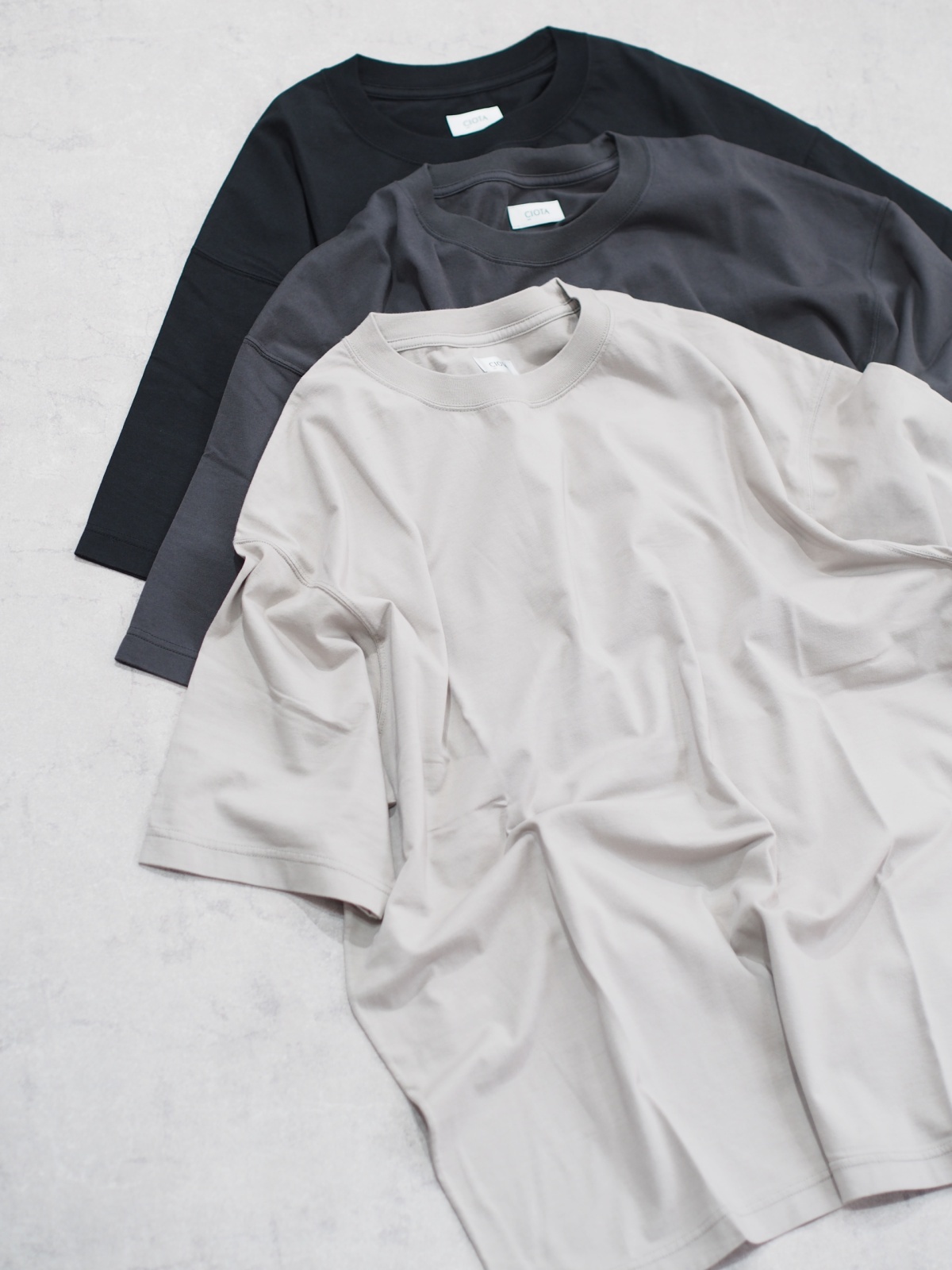 CIOTAから定番アイテム　ショートスリーブTシャツが入荷しました