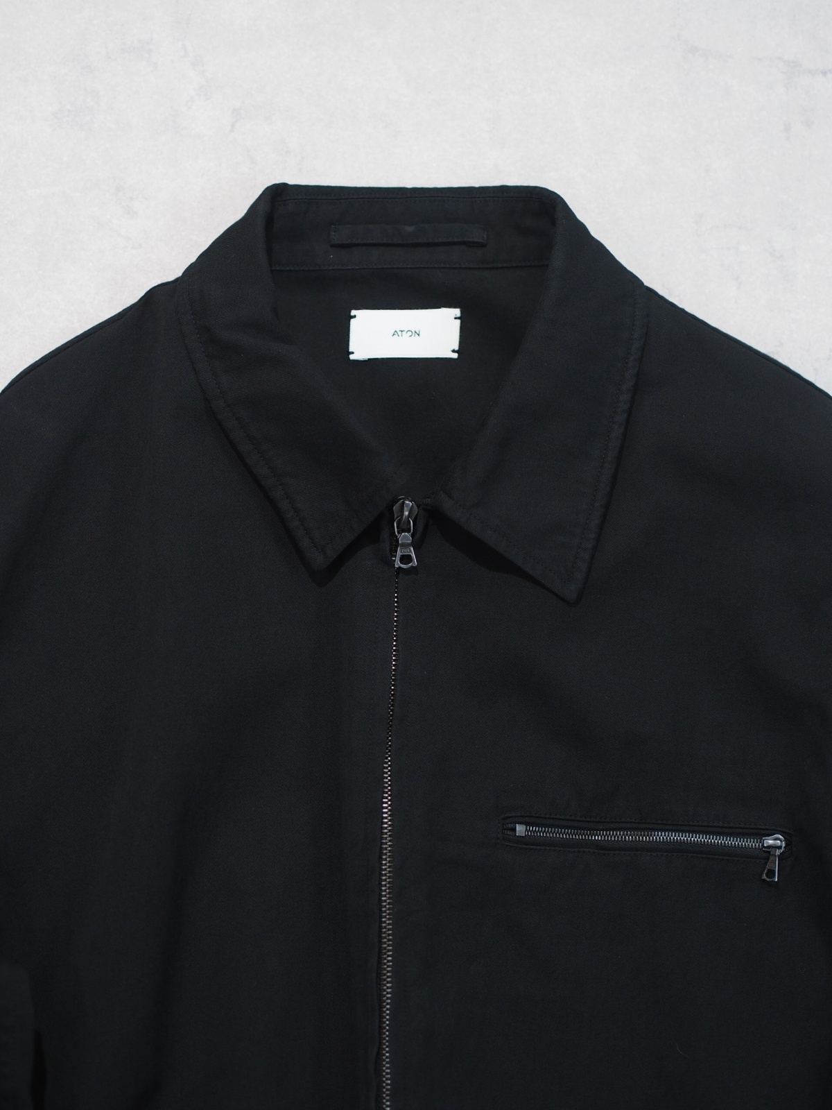 2026AW ATON HARRINGTON JACKET 入荷しました